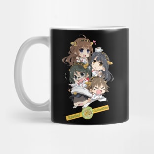 Chibi Girls Kancolle Mug